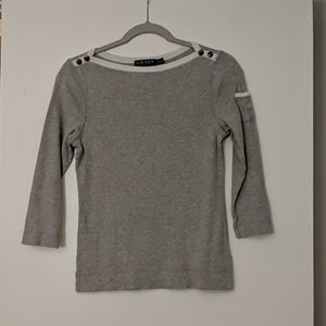 Ralph Lauren quarter sleeve shirt